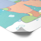 Gezellige winterkikker poster (Hoek)