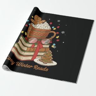 Gezellige Winterleesjes Kerst Boek Liefhebber Pepe Cadeaupapier