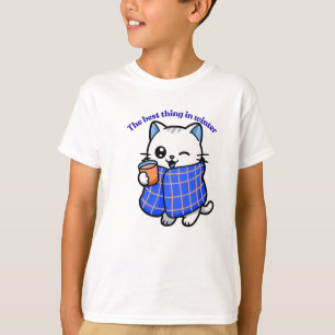 Gezellige winterwarmte Arabisch citaatontwerp T-shirt