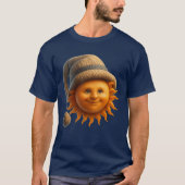 Gezellige Winterzon ☀️🧣 T-shirt (Voorkant)