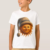 Gezellige Winterzon ☀️🧣 T-shirt (Voorkant)