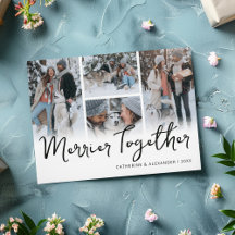 Gezelliger Samen Foto Collage Kerstmis