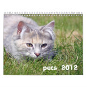 gezelschapsdieren 2012 kalender (Hoes)