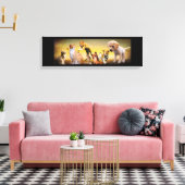 Gezelschapsdieren Canvas Afdruk (Insitu (Woonkamer))