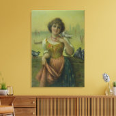 Gezelschapsdieren Canvas Afdruk (Insitu (Woonkamer))