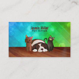 Gezelschapsdieren en katten Visitekaartjes