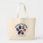 Gezelschapsdieren Grote Tote Bag (Voorkant)