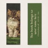  gezelschapsdieren, kutstripper, kat Kitten Mini Visitekaartjes (Voorkant /achterkant)