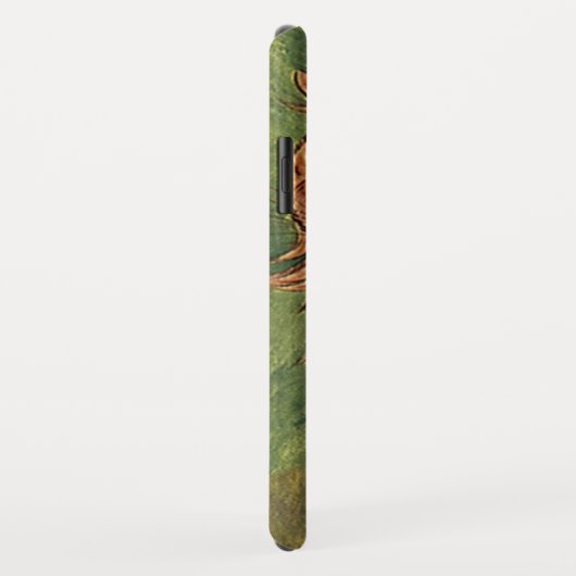 gezelschapsdieren, langgehakt Oranje katat Case-Mate iPhone Case (Achterkant/rechts)