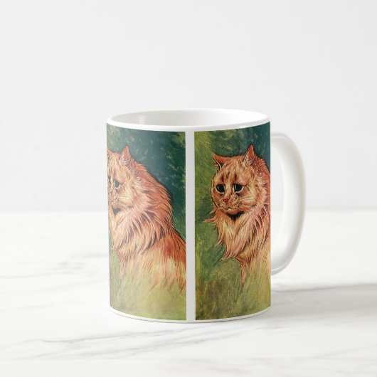  gezelschapsdieren, langgehakt Oranje katat Koffiemok (Voorkant rechts)