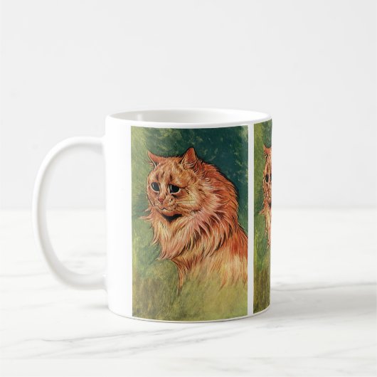 gezelschapsdieren, langgehakt Oranje katat Koffiemok (Links)