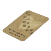Gezelschapsdieren laten Paw-afdrukken op onze hart Magneet (Linkerzijde)