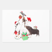 Gezelschapsdieren met papierplatte vellen pannen m (Voorkant 2)