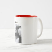 gezelschapsdieren Natcho Tweekleurige Koffiemok (Voorkant rechts)