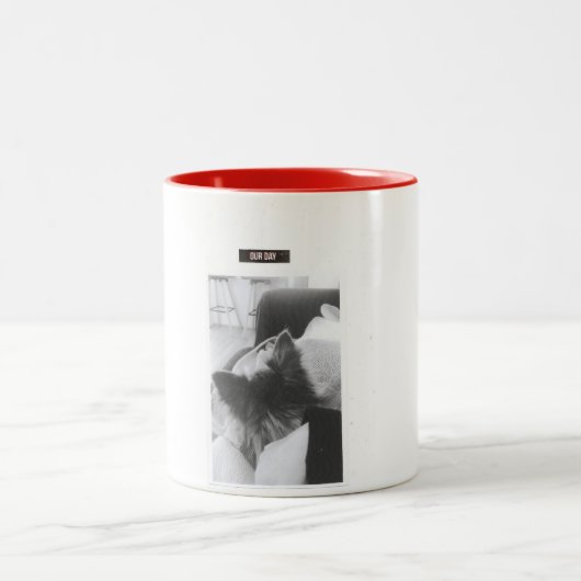 gezelschapsdieren Natcho Tweekleurige Koffiemok (Center)