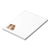 gezelschapsdieren, papaverliefdesPuppies met boge Notitieblok (Linkerzijde)