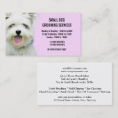 Gezelschapsdieren | Personaliseren Visitekaartje (Voorkant / Achterkant)