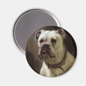  gezelschapsdieren, portret van boxer-puppy Dog Magneet (Voorkant / Achterkant)
