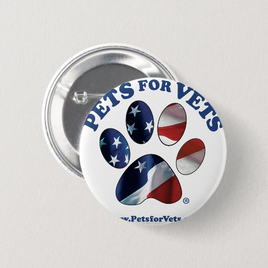 Gezelschapsdieren Ronde Button 5,7 Cm (Voorkant /achterkant)