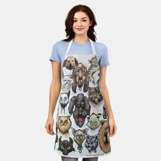 Gezelschapsdieren Schort (Gedragen)