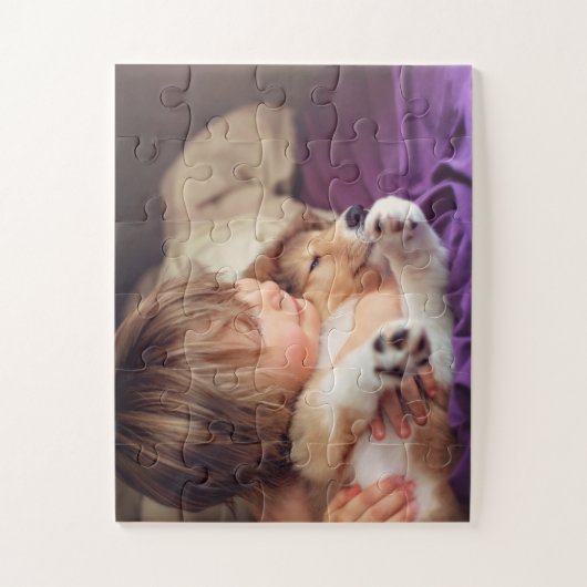 Gezelschapsdieren van 11 x 14 inch te groot legpuzzel (Verticaal)