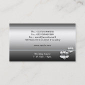 gezelschapsdieren visitekaartje (Achterkant)