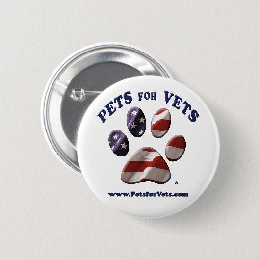 Gezelschapsdieren voor de Button Vets (Voorkant /achterkant)