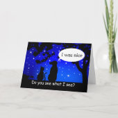 Gezelschapsdieren Zie Santa Good Dog Wenskaart met Feestdagen Kaart (Voorkant)