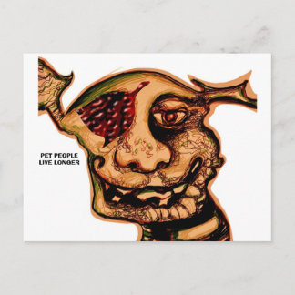 Gezelschapsmensen leven langer briefkaart