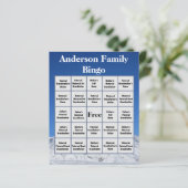 Gezelschapsspel Bingo Besneeuwde Berg Foto (Staand voorkant)