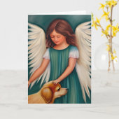 Gezelschapsverlies | Met sympathie Kaart (Gele Bloem)