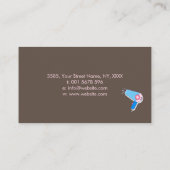 Gezelschapsverzorging en zwemmen visitekaartje (Achterkant)