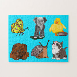 Gezelschapsvrienden Jigzaag Puzzle Gift Legpuzzel