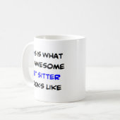 gezelschapszetter, geweldige koffiemok (Voorkant links)