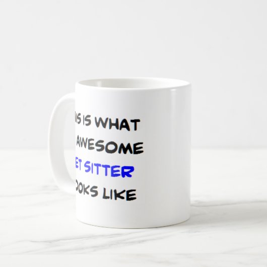 gezelschapszetter, geweldige koffiemok (Voorkant links)