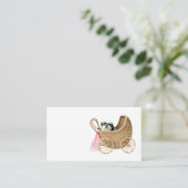 Gezelschapszetter Visitekaartje (Staand voorkant)