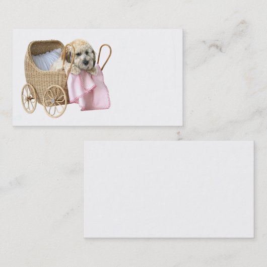 Gezelschapszetter Visitekaartje (Voorkant / Achterkant)