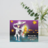 Gezet op het gehele Pantser van God Briefkaart (Staand voorkant)