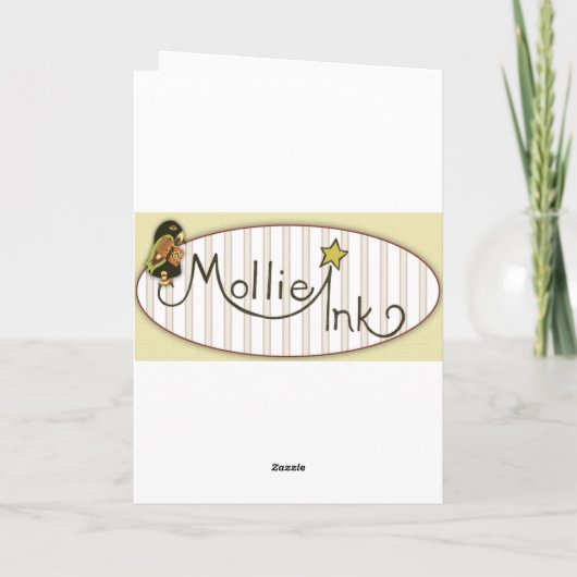 Gezet op uw Oren van het Konijntje! Feestdagen Kaart (Achterkant)