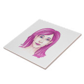 Gezicht 31 tegeltje (Zijkant)