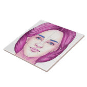 Gezicht 32 tegeltje (Zijkant)