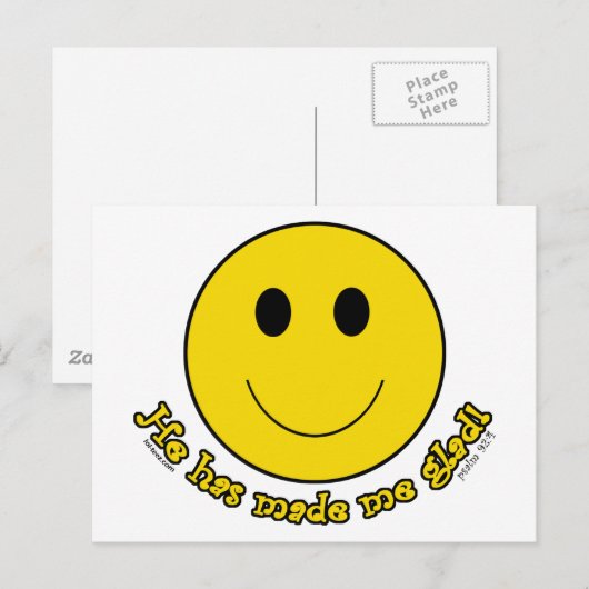 Gezicht Briefkaart (Voorkant / Achterkant)