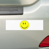 Gezicht Bumpersticker (Op auto)