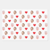 Gezicht Gift Wrap, Aangepaste Foto Gift Wrap, Baby Inpakpapier Vel (Voorkant 2)