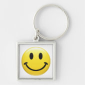 GEZICHT - HEB EEN NICE DAG - Kool het Pictogram va Sleutelhanger (Voorkant)