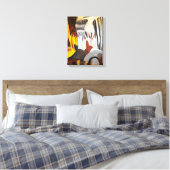 Gezicht in de Rocks kunst Canvas Afdruk (Insitu (Slaapkamer))