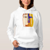 Gezicht in een kruis Vrouwen Hoodie (Voorkant)