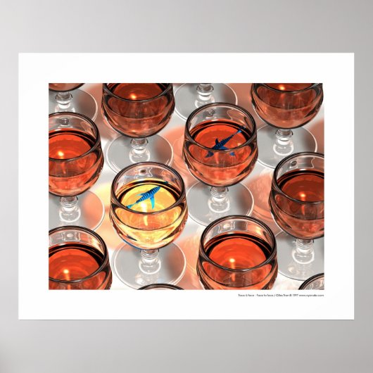 Gezicht in gezicht - Face à face Poster (Voorkant)