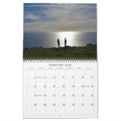 Gezicht in Nieuw-Zeelandse kalender (Feb 2026)