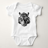 Gezicht in Tiger Romper (Voorkant)